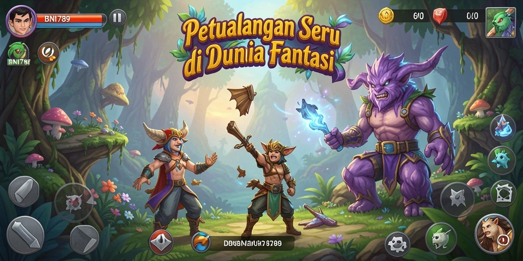 Tampilan gameplay BNI789 yang menawan dalam petualangan seru.