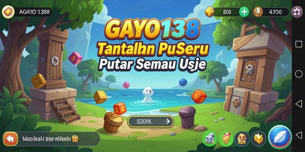 Tampilan gameplay seru GAYO138 dengan teka-teki yang menantang.
