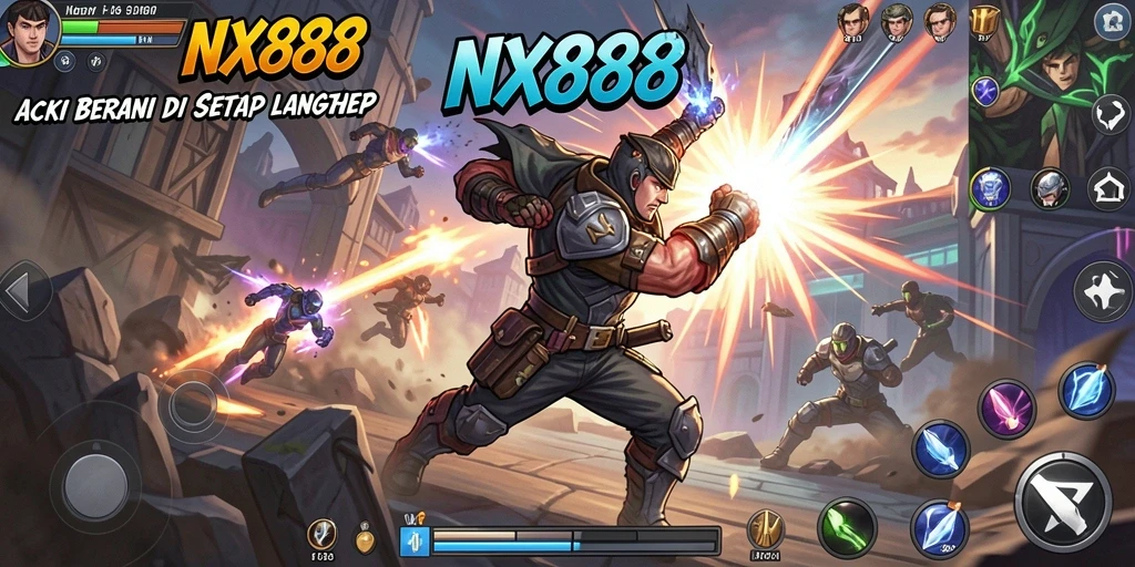 Tampilan menarik dari gameplay NX888 yang penuh aksi dan tantangan.