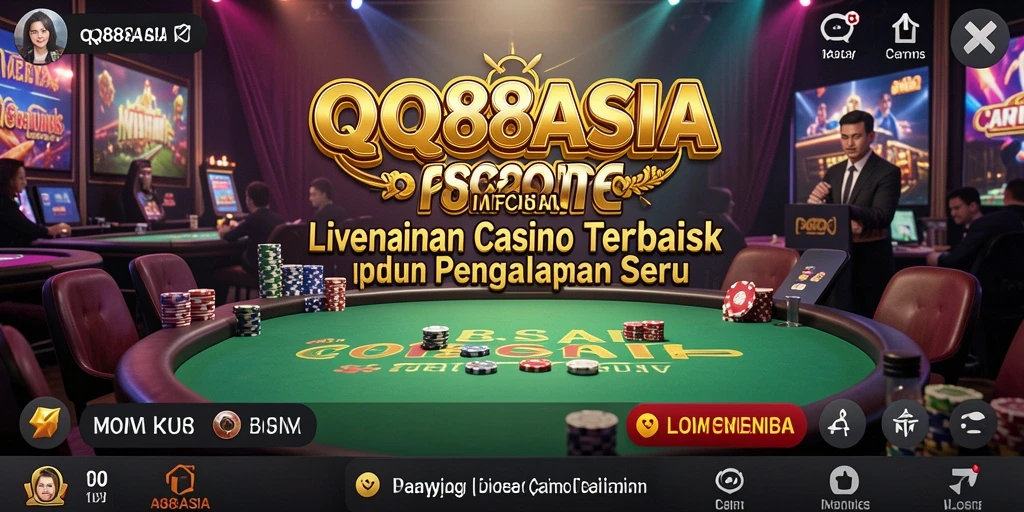 Gameplay Live Casino yang seru dan mendebarkan.