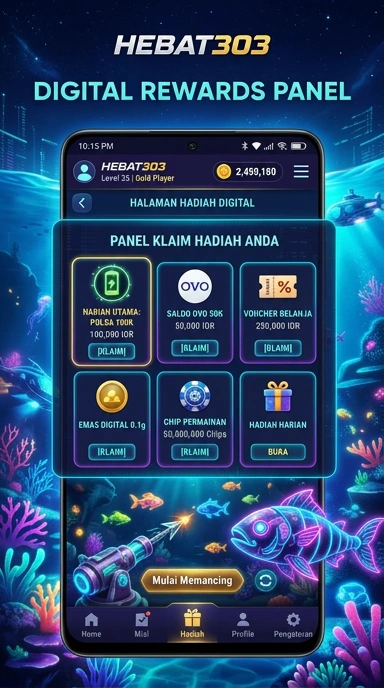 Halaman kategori aplikasi di hebat303 yang terorganisir rapi.